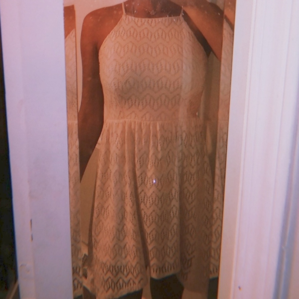 A pink dress